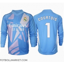 Real Madrid Thibaut Courtois #1 Målvakt Replika Hemmatröja 2024-25 Långärmad