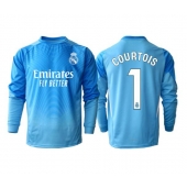 Real Madrid Thibaut Courtois #1 Målvakt Replika Hemmatröja 2025-26 Långärmad