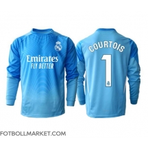 Real Madrid Thibaut Courtois #1 Målvakt Replika Hemmatröja 2025-26 Långärmad