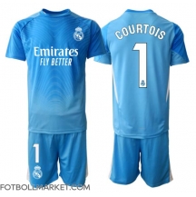 Real Madrid Thibaut Courtois #1 Målvakt Replika Hemmatröja Barn 2025-26 Kortärmad (+ byxor)