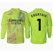 Real Madrid Thibaut Courtois #1 Målvakt Replika Tredjetröja 2024-25 Långärmad