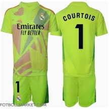 Real Madrid Thibaut Courtois #1 Målvakt Replika Tredjetröja Barn 2024-25 Kortärmad (+ byxor)