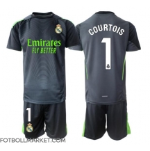 Real Madrid Thibaut Courtois #1 Målvakt Replika Tredjetröja Barn 2025-26 Kortärmad (+ byxor)