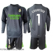 Real Madrid Thibaut Courtois #1 Målvakt Replika Tredjetröja Barn 2025-26 Långärmad (+ byxor)