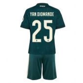 Real Madrid Yan Diomande #25 Replika Bortatröja Barn 2026-27 Kortärmad (+ byxor)
