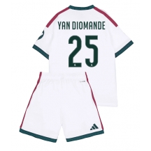 Real Madrid Yan Diomande #25 Replika Hemmatröja Barn 2026-27 Kortärmad (+ byxor)