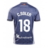 Real Sociedad Carlos Soler #18 Replika Bortatröja 2025-26 Kortärmad
