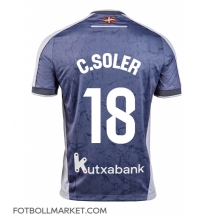 Real Sociedad Carlos Soler #18 Replika Bortatröja 2025-26 Kortärmad