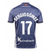 Real Sociedad Sergio Gomez #17 Replika Bortatröja 2025-26 Kortärmad