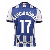 Real Sociedad Sergio Gomez #17 Replika Hemmatröja 2025-26 Kortärmad