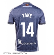 Real Sociedad Takefusa Kubo #14 Replika Bortatröja 2025-26 Kortärmad