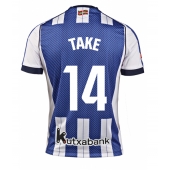 Real Sociedad Takefusa Kubo #14 Replika Hemmatröja 2025-26 Kortärmad