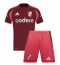 River Plate Replika Bortatröja Barn 2024-25 Kortärmad (+ byxor)