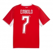 Schweiz Breel Embolo #7 Replika Hemmatröja VM 2026 Kortärmad