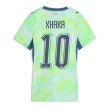 Schweiz Granit Xhaka #10 Replika Bortatröja Dam VM 2026 Kortärmad