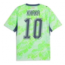 Schweiz Granit Xhaka #10 Replika Bortatröja VM 2026 Kortärmad