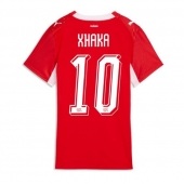 Schweiz Granit Xhaka #10 Replika Hemmatröja Dam VM 2026 Kortärmad