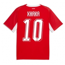 Schweiz Granit Xhaka #10 Replika Hemmatröja VM 2026 Kortärmad