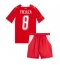Schweiz Remo Freuler #8 Replika Hemmatröja Barn VM 2026 Kortärmad (+ byxor)