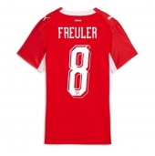 Schweiz Remo Freuler #8 Replika Hemmatröja Dam VM 2026 Kortärmad
