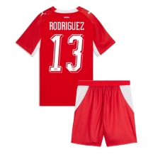 Schweiz Ricardo Rodriguez #13 Replika Hemmatröja Barn VM 2026 Kortärmad (+ byxor)