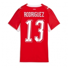 Schweiz Ricardo Rodriguez #13 Replika Hemmatröja Dam VM 2026 Kortärmad