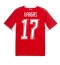 Schweiz Ruben Vargas #17 Replika Hemmatröja VM 2026 Kortärmad
