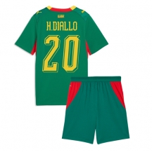 Senegal Habib Diallo #20 Replika Bortatröja Barn VM 2026 Kortärmad (+ byxor)