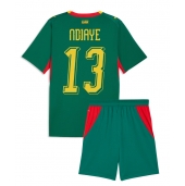 Senegal Iliman Ndiaye #13 Replika Bortatröja Barn VM 2026 Kortärmad (+ byxor)