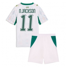 Senegal Nicolas Jackson #11 Replika Hemmatröja Barn VM 2026 Kortärmad (+ byxor)