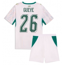Senegal Pape Gueye #26 Replika Hemmatröja Barn VM 2026 Kortärmad (+ byxor)