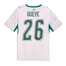 Senegal Pape Gueye #26 Replika Hemmatröja VM 2026 Kortärmad