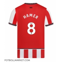 Sheffield United Gustavo Hamer #8 Replika Hemmatröja 2025-26 Kortärmad