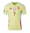 Spanien Alvaro Morata #7 Replika Bortatröja EM 2024 Kortärmad