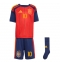 Spanien Dani Olmo #10 Replika Hemmatröja Barn VM 2026 Kortärmad (+ byxor)