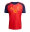Spanien Dani Olmo #10 Replika Hemmatröja VM 2026 Kortärmad