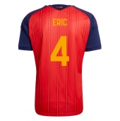 Spanien Eric Garcia #4 Replika Hemmatröja VM 2026 Kortärmad