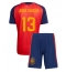 Spanien Joan Garcia #13 Replika Hemmatröja Barn VM 2026 Kortärmad (+ byxor)
