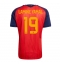 Spanien Lamine Yamal #19 Replika Hemmatröja VM 2026 Kortärmad
