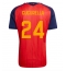 Spanien Marc Cucurella #24 Replika Hemmatröja VM 2026 Kortärmad