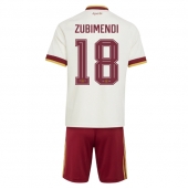 Spanien Martin Zubimendi #18 Replika Bortatröja Barn VM 2026 Kortärmad (+ byxor)