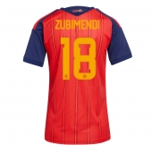 Spanien Martin Zubimendi #18 Replika Hemmatröja Dam VM 2026 Kortärmad