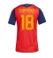 Spanien Martin Zubimendi #18 Replika Hemmatröja Dam VM 2026 Kortärmad