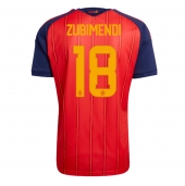 Spanien Martin Zubimendi #18 Replika Hemmatröja VM 2026 Kortärmad