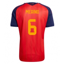 Spanien Mikel Merino #6 Replika Hemmatröja VM 2026 Kortärmad