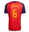 Spanien Mikel Merino #6 Replika Hemmatröja VM 2026 Kortärmad
