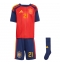 Spanien Mikel Oyarzabal #21 Replika Hemmatröja Barn VM 2026 Kortärmad (+ byxor)