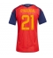 Spanien Mikel Oyarzabal #21 Replika Hemmatröja Dam VM 2026 Kortärmad