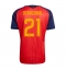 Spanien Mikel Oyarzabal #21 Replika Hemmatröja VM 2026 Kortärmad