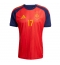 Spanien Nico Williams #17 Replika Hemmatröja VM 2026 Kortärmad
